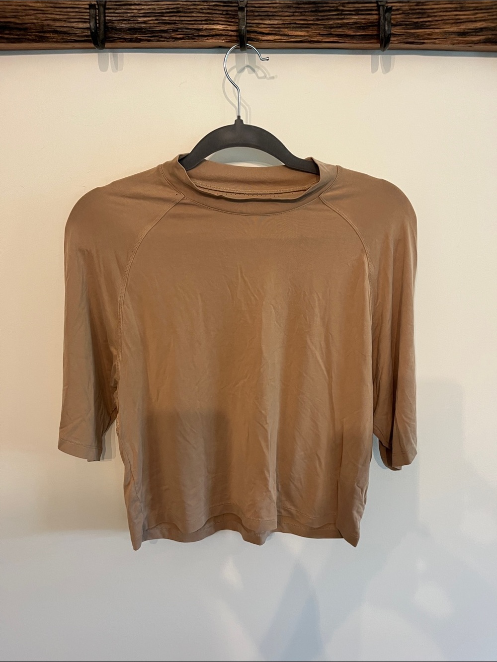BuffBunny Short-Sleeve Tee in Camel Brown